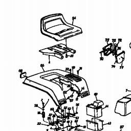 MTD IB 120 spare parts