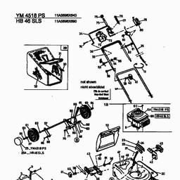 Yard-Man YM 5018 PS spare parts
