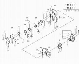 LawnFlite-Pro TM320D spare parts