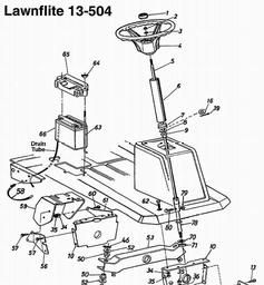 MTD (1996) 13-304P / 136C450D611 spare parts