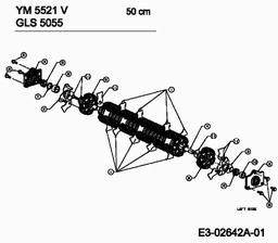 Yard-Man YM 5521 V spare parts