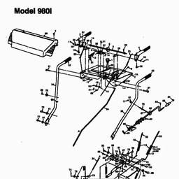 MTD 12-33 spare parts