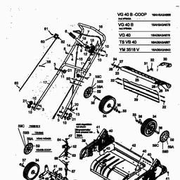 Yard-Man YM 3516 V spare parts
