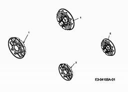 MTD GL 46 SPO spare parts