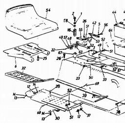 LAWNFLITE (1992) 132-669F611/559 spare parts