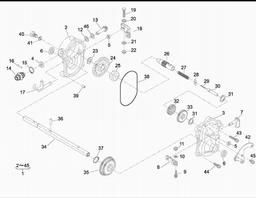 LawnFlite-Pro (2007) Shanks-553-HWS spare parts