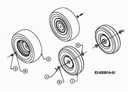 LAWNFLITE MINIRIDER ES spare parts
