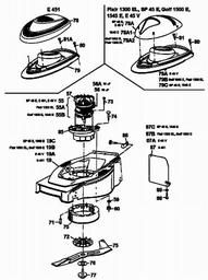 MTD E 45 V spare parts