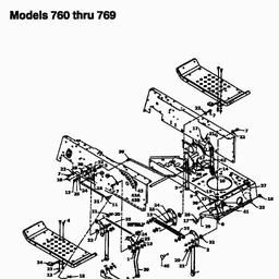 MTD 125/102 spare parts