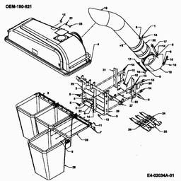 MTD 800 Autodrive series,deck 46"/117cm,from 1999 spare parts