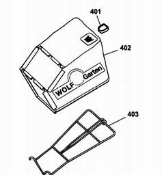 Wolf-Garten Power Edition 42 QRA spare parts