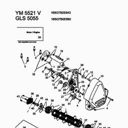 Yard-Man YM 5521 V spare parts