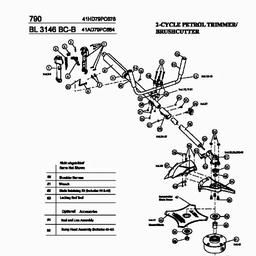 MTD 790 spare parts