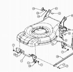 MTD SP 46 B spare parts