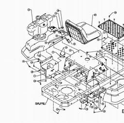 CUB CADET RZT-42 spare parts