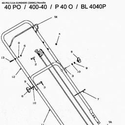 LAWNFLITE 40PB spare parts