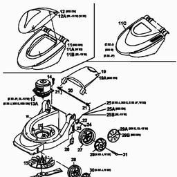 MTD E 32 J spare parts