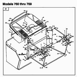 MTD 13/102 spare parts