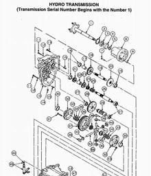 CUB CADET HDS2166/42 spare parts