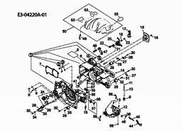 CUB CADET CC 4051 spare parts