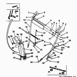 MTD 641 E spare parts