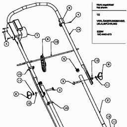 MTD E 33 W spare parts