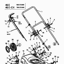 MTD 46 E spare parts
