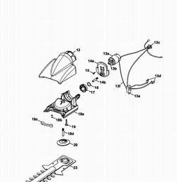 Wolf-Garten Accu BS 80 spare parts