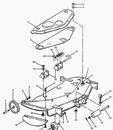 CUB CADET 1782 spare parts