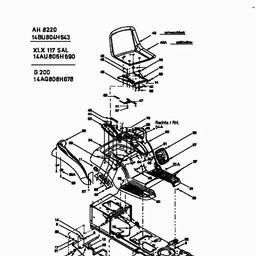 Yard-Man AH 8220 spare parts