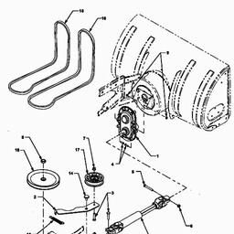 MTD 341 - 42"/107cm for Cub Cadet series 2000 spare parts