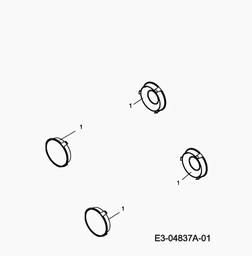 MTD GE 48-5 spare parts