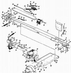 LAWNFLITE (1991) 211-381-611 TILLER spare parts