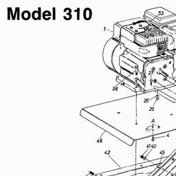 LAWNFLITE (1988/1989) 249-604-000 EDGER  spare parts