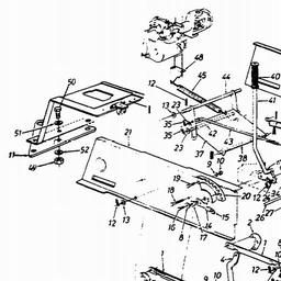 LAWNFLITE (1992) 132-766F611/756 spare parts