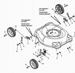 MTD GE 48-5 spare parts