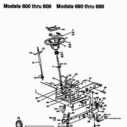 MTD H 165 spare parts