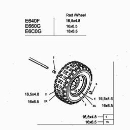 MTD E 6 C 0 G spare parts