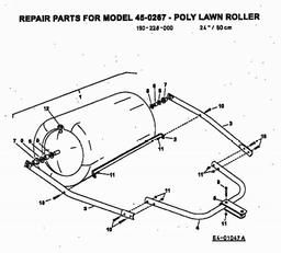 MTD 45-0267  (190-228-000) spare parts