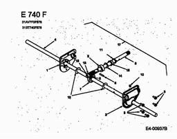 Yard-Man E 753 F spare parts