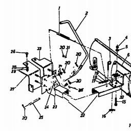 MTD 485 - 42"/107cm for 300, 400, 600 series to 1999 spare parts