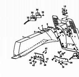 Wolf-Garten Trac OHV 6 spare parts
