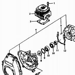 LAWNFLITE (1994) PRO-7550 spare parts