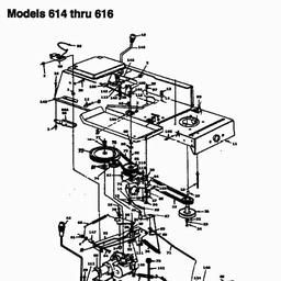 Yard-Man TG 6155 S spare parts