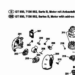 Wolf-Garten GT 850 spare parts