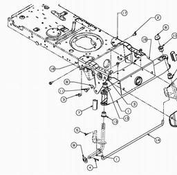 MTD LF 155 spare parts
