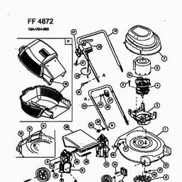 MTD FF 4872 spare parts