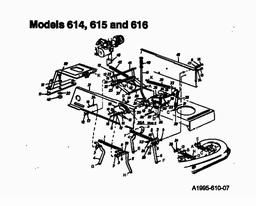 MTD 16/107 spare parts