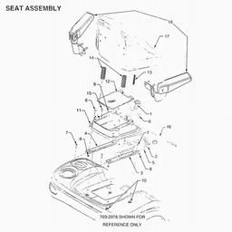 CUB CADET HDS3235 spare parts