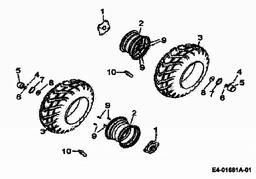 CUB CADET SP 50 spare parts